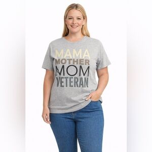 NWT - Mama, Mother.‎ Mom, Veteran T- shirt